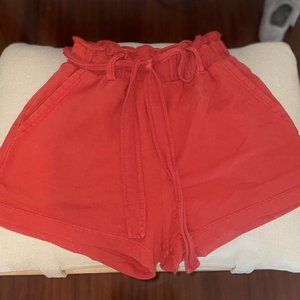 Nordstrom BP Paper Bag Waist Tie Shorts